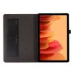 Samsung Galaxy Tab A7 (2020) Black Leather Case with Holder & Card Slot - 4