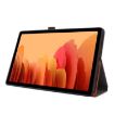 Samsung Galaxy Tab A7 (2020) Brown Leather Case with Holder & Card Slot - 7