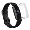 Fitbit Inspire 2 Transparent TPU Electroplating Protective Case Cover - 3