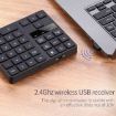 Ultra-thin 533 35 Keys Wireless Charging Digital Keyboard 2.4G - 7