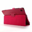 Samsung Galaxy Tab A7 10.4 (2020) Magenta Leather Case with Holder - 4