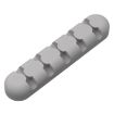ORICO CBS5 Grey Silicone Desktop Cable Manager Winder Fixer, 9.6x2x1.2cm - 2