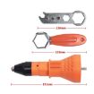 Electric Rivet Nut Gun Adapter Tool 220V for Cordless Drill (Orange) - 3