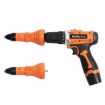 Electric Rivet Nut Gun Adapter Tool 220V for Cordless Drill (Orange) - 4
