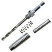 7 PCS Self Centering Hinge Drill Bit Set for Woodworking (5/64-1/4 in) - 2