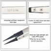 BEST BST-259A Stainless Steel Anti Static Tweezer - 6