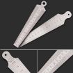 Stainless Steel Wedge Feeler Gap 15-30mm Taper Gauge Metric Imperial - 2