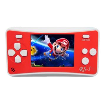 RS-1 Retro Handheld Game Console, 2.5" LCD, 152 Games, Red - 1