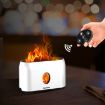 Pink USB Simulation Flame Humidifier - Compact & Stylish Air Moisturizer - 5
