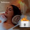 Pink USB Simulation Flame Humidifier - Compact & Stylish Air Moisturizer - 6