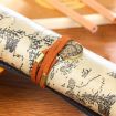 Creative Beige Stationery Bag - Simple Style Pencil Bag - 3