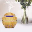 Green Wood Grain USB Humidifier & Aromatherapy Lamp with Remote Control - 3