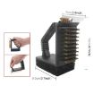 BBQ Grill Cleaning Brush - Copper Wire, 3-in-1 Right Angle Triangular - 3