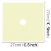 Ultra-thin Fibre Gas Furnace Stovetop Cleaning Pads, 27x27cm, Beige, 2PCS - 2