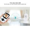 BM-SM24 2.4" LCD Wireless Baby Monitor, Night Vision, 2-Way Talk, White - 9