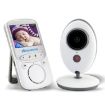 VB605 Wireless Baby Monitor - 2.4" LCD, Two-Way Talk, Night Vision, White - 1
