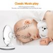 VB605 Wireless Baby Monitor - 2.4" LCD, Two-Way Talk, Night Vision, White - 8