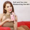 Mini USB Negative Ions Humidifier 175ml with LED Light - Pink, 1.5W-2W - 4