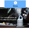 Mini Portable USB Humidifier 175ml with LED Light, 1.5W-2W, White - 6