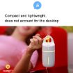 Mini Portable USB Humidifier 175ml with LED Light, 1.5W-2W, White - 8