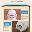 USB Charging Aromatherapy Humidifier with LED Light, 95ml Water Tank - 5