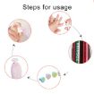 6 in 1 Electric Baby Nail Clipper Trimmer Manicure Tool Kit (Pink) - 6