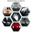 12 Pairs XL Pure Cotton Working Gloves, Medium Thickness - 6