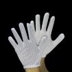 Anti-static Striped Dispensing Gloves, 10 Pairs, Free Size - 7