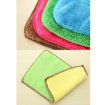 Bamboo Fiber Dish Towel - Double-Sided, Non-Stick, Random Color, 70 Char - 6