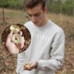 Golden Luminous Brass Pocket Compass for Camping & Hiking - Portable Guide - 6