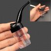 JY-101 2 PCS Recycled Mini Cigarette Filter Water Pipe (Black) - 1