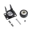 Silent Universal Brake Wheels - 2 PCS 1.5" for Furniture & Coffee Table - 3