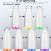 Mini Angel Atomizing Humidifier, 230mL, Colorful Night Lights, Gold - 8