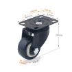Silent Universal Wheels for Furniture & Coffee Tables - 2 PCS, 1.5 Inch - 2