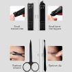 12 in 1 Stainless Nail Care Clipper Kit with Leather Case - Manicure Pedicure - 2