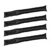 Car Seat Gap Filler Leather Pad Spacer - 4 PCS Black Accessories - 2