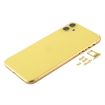 iPhone 11 Yellow Back Housing Cover with SIM Tray, Side Keys & Lens - 2