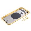 iPhone 11 Yellow Back Housing Cover with SIM Tray, Side Keys & Lens - 3