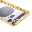 iPhone 11 Yellow Back Housing Cover with SIM Tray, Side Keys & Lens - 5