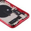 iPhone 11 Red Battery Back Cover Assembly with Buttons & Charging Module - 5
