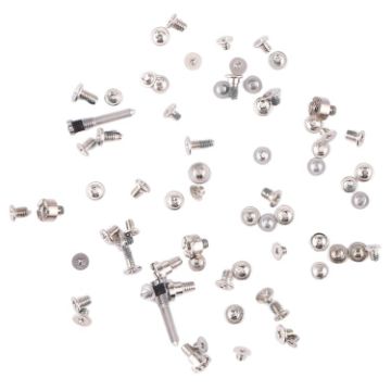 iPhone 11 White Complete Set Screws and Bolts - 1