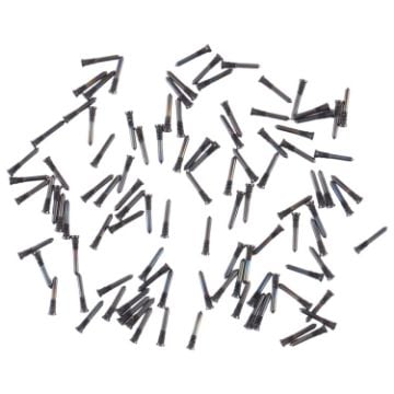 iPhone 11/11 Pro/11 Pro Max Charging Port Screws 100 PCS (Black) - 1