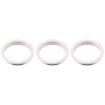 iPhone 12 Pro Rear Camera Lens Protector Ring 3 PCS Silver - 3