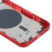iPhone 12 Red Back Housing Cover with SIM Tray, Side Keys & Camera Lens - 5