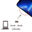 iPhone 13 Pro Graphite SIM Card Tray & Side Keys Replacement Set - 4