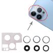 iPhone 13 Pro Green Camera Lens Cover with Retaining Bracket - 5