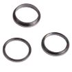 iPhone 13 Pro Rear Camera Glass Lens Protector Ring - 3 PCS Black - 3