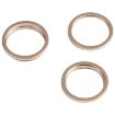 iPhone 13 Pro Gold Rear Camera Lens Protector Ring - 3 PCS Set - 2