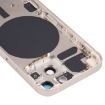 iPhone 13 Mini White Back Housing Cover with SIM Tray & Camera Lens - 4