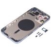 iPhone 13 Pro Max Blue Back Housing Cover with SIM Tray & Side Keys - 3
